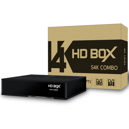 HDBOX S4K COMBO UHD Satellite Receiver